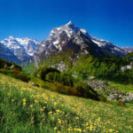 Aussicht vom Kerenzenberg ins Glarnerland